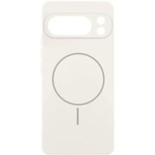 Чохол Silicone Cover Lakshmi Full Camera (AA) with MagFit для Google Pixel 9 Pro XL – Білий