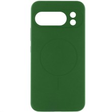 Чохол Silicone Cover Lakshmi Full Camera (AA) with MagFit для Google Pixel 9 Pro XL – Зелений