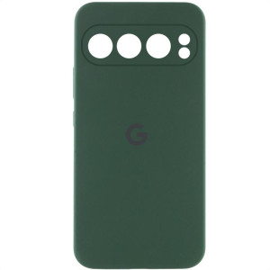 Чохол Silicone Cover Lakshmi Full Camera (AAA) with Logo для Google Pixel 9 Pro XL – Зелений