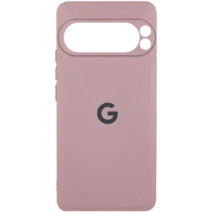 Чохол Silicone Cover Lakshmi Full Camera (AAA) with Logo для Google Pixel 9 Pro XL – Рожевий