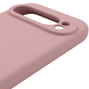 Чехол Silicone Cover Lakshmi Full Camera (AAA) для Google Pixel 9 Pro XL – Розовый