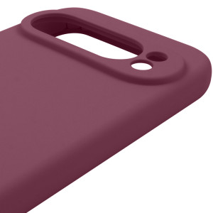 Чехол Silicone Cover Lakshmi Full Camera (AAA) для Google Pixel 9 Pro XL – Бордовый
