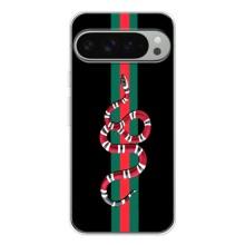Чехлы Бренд GUCCI для Google Pixel 9 Pro XL – Змей Гуччи