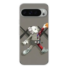 Чехлы для Google Pixel 9 Pro XL - Bearbrick Louis Vuitton (PREMIUMPrint) (Беарбрик Джордан)
