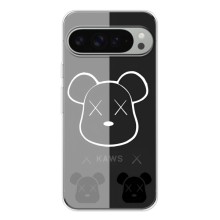 Чехлы для Google Pixel 9 Pro XL - Bearbrick Louis Vuitton (PREMIUMPrint) – БеарБрик глаза