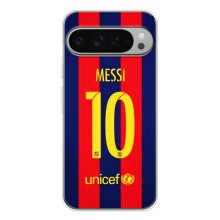 Чехлы Месси для Google Pixel 9 Pro XL (AlphaPrint) (Messi Barca 10)