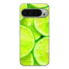 Чехлы с Фруктами для Google Pixel 9 Pro XL (VPrint) (Лайм)