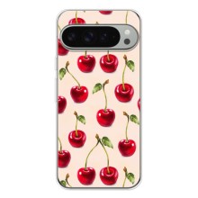 Чехлы с Фруктами для Google Pixel 9 Pro XL (VPrint) (Вишня)