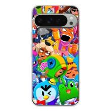 Чехлы Brawl Stars для Google Pixel 9 Pro XL (AlphaPrint)