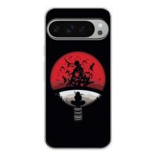 Чехлы с картинкой Итачи Учиха на Google Pixel 9 Pro XL – Итачи на черном