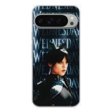 Чохол з картинкою Венсдей на Google Pixel 9 Pro XL – Вендсдей з ушками