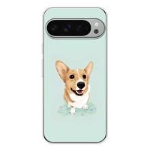 Чехлы с собаками для Google Pixel 9 Pro XL (VPrint) (Корги)