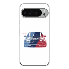 Чехол BMW для Пиксель 9 Про ХЛ – BMW на белом