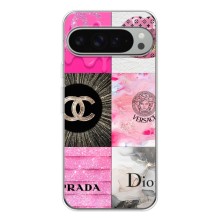 Чехол (Dior, Prada, YSL, Chanel) для Google Pixel 9 Pro XL (Модница)