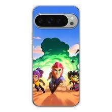 Чехол для Google Pixel 9 Pro XL Бравл Старс (VPrint)