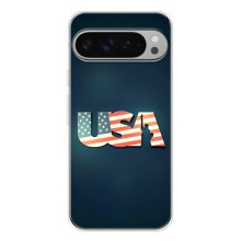 Чехол Флаг USA для Google Pixel 9 Pro XL