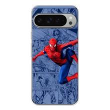 Силиконовый Чехол для Google Pixel 9 Pro XL – Человек Паук