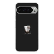 Чехол Майнкрафт на Google Pixel 9 Pro XL (AlphaPrint) Minecraft (Овечка Майнкрафт)