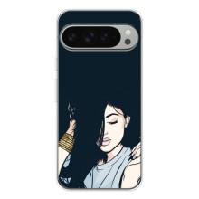 Чехол с печатью для Google Pixel 9 Pro XL - (Мода) (AlphaPrint) (Красивая девочка)