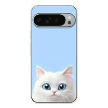 Чехол на тематику: Коты для Google Pixel 9 Pro XL – Белый кот