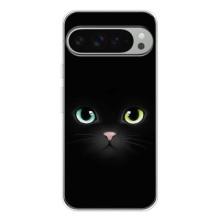 Чехол на тематику: Коты для Google Pixel 9 Pro XL – Черный Котик