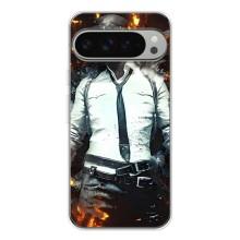 Силиконовый чехол с картинкой "Герой Pubg" на Google Pixel 9 Pro XL – Man Пубг
