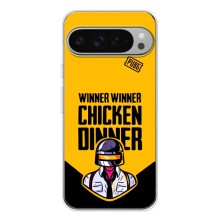 Чехол PUBG для Пиксель 9 Про ХЛ (AlphaPrint) (Pubg шлем)