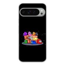 Чехол Амонг Ас для Google Pixel 9 Pro XL (AlphaPrint) (Амонг-ас)