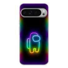 Чехол Амонг Ас для Google Pixel 9 Pro XL (AlphaPrint) (Яркий скин)