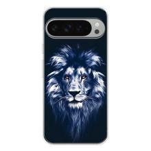 Чехол с картинкой на Google Pixel 9 Pro XL – Лев - синий