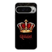 Чехол с Короной Пиксель 9 Про ХЛ - (AlphaPrint) (Корона короля)