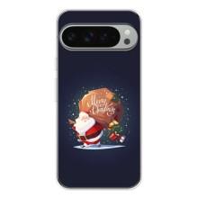 Чехол Санта Клаус для Google Pixel 9 Pro XL – Подарки от Санты
