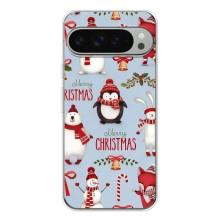 Чехол Санта Клаус для Google Pixel 9 Pro XL – Рождественский