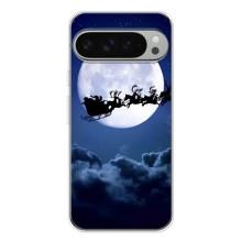 Чехол Санта Клаус для Google Pixel 9 Pro XL – Санта - луна