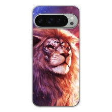 Чехол со Львом для Google Pixel 9 Pro XL (VPrint) (Красочный Лев)
