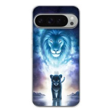 Чехол со Львом для Google Pixel 9 Pro XL (VPrint) (Маленький лев)
