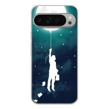 Чохол (ТПУ) з планетами на Google Pixel 9 Pro XL – To The moon