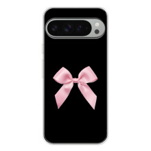 Чехол банты для Google Pixel 9 Pro XL – Бант на черном