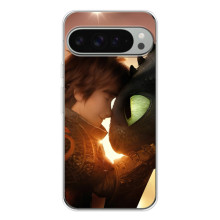 Чохол дракон Беззубик для Google Pixel 9 Pro XL – Беззубик і Гикавка