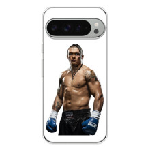 Чехол с картинкой Александр Усик для Google Pixel 9 Pro XL – Усик на белом