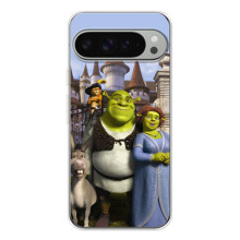 Чехол с мультфильмом Шрек на Google Pixel 9 Pro XL