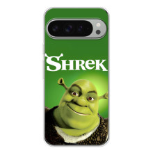Чехол с мультфильмом Шрек на Google Pixel 9 Pro XL – Шрек