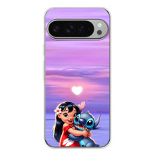 Чехол с рисунком Стич для Google Pixel 9 Pro XL – Стич и Лило