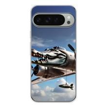 Чехол с мемом Тралалело тралала на Google Pixel 9 Pro XL (Бомбардиро крокодило)