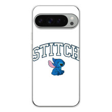 Чехол с принтом Стич на Google Pixel 9 Pro XL – Стич лого