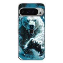 Чехол с картинкой «Хищники» для Google Pixel 9 Pro XL – Медведь