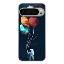 Космические Чехлы для Пиксель 9 Про ХЛ (VPrint) (Планеты шарики)