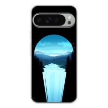 Летний Чехол на Google Pixel 9 Pro XL – Синий Водопад