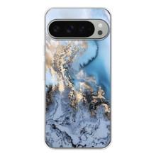 Мраморный чехол на Google Pixel 9 Pro XL (VPrint) (Нежный мрамор)