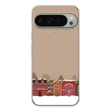 Новогодние, Праздничные Чехлы для Google Pixel 9 Pro XL - 2024 год (Зимний город)